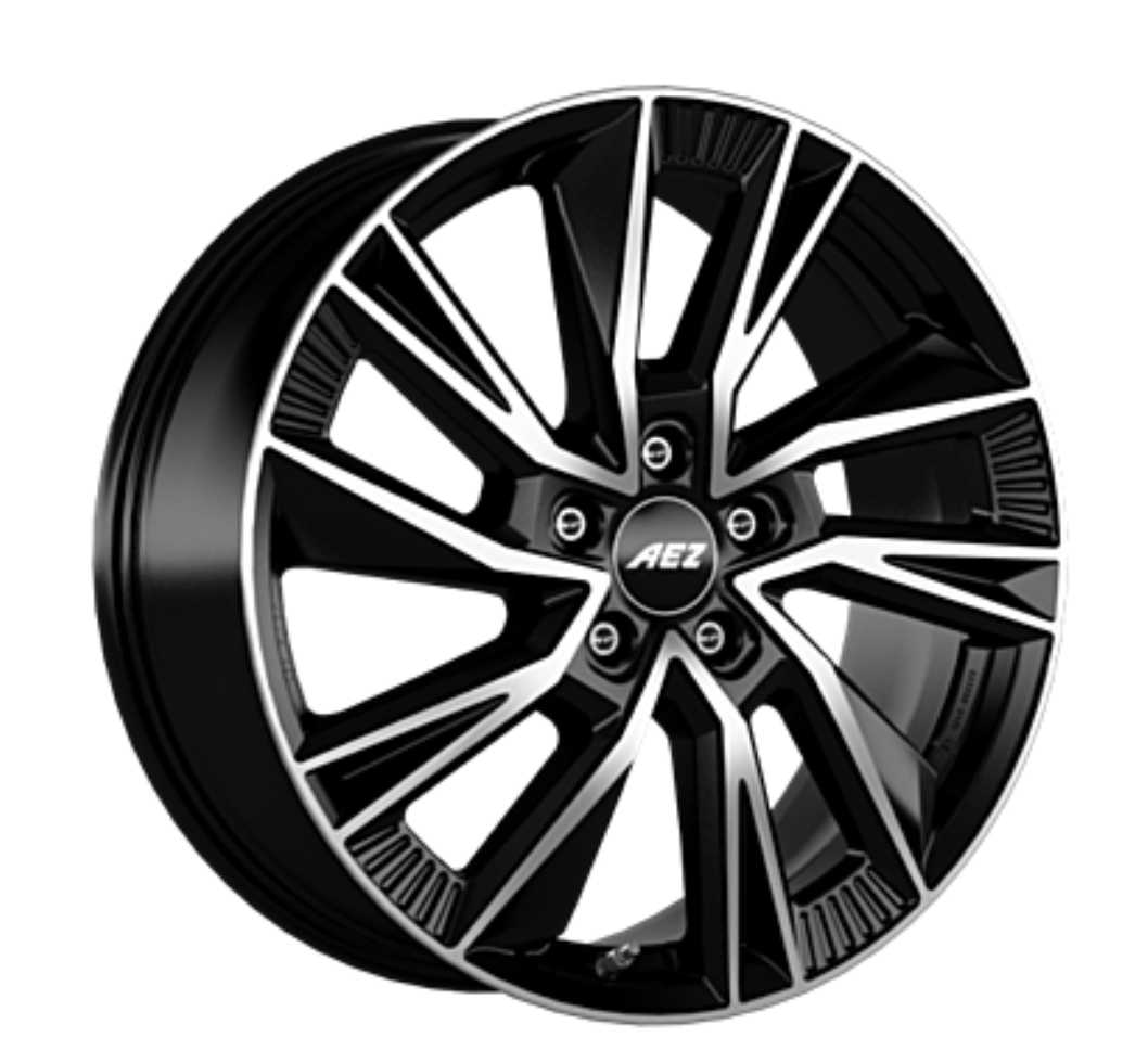 AEZ HAVANNA DARK 19X8 ET48 5X114.3 BLACK POLISHED