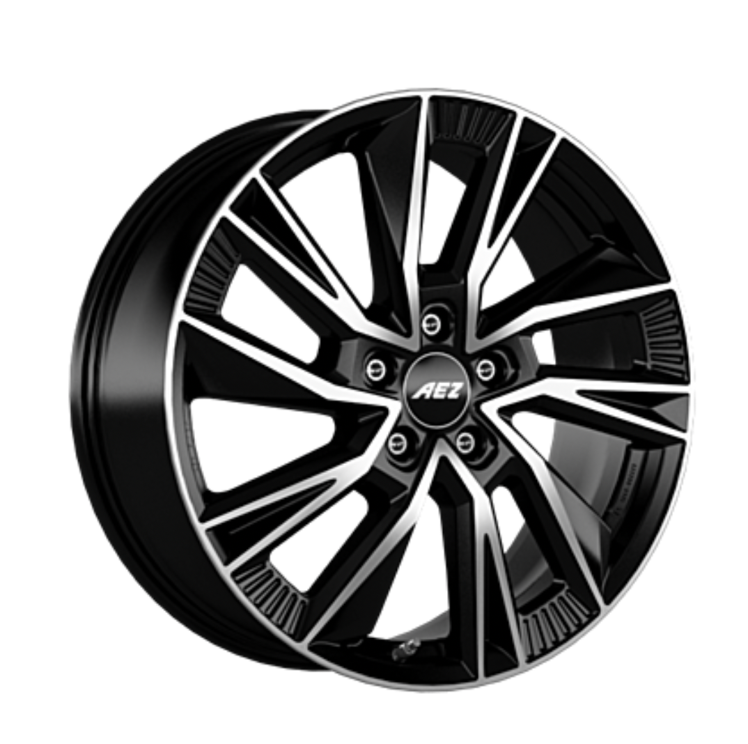 AEZ HAVANNA DARK 19X8 ET36 5X112 BLACK POLISHED