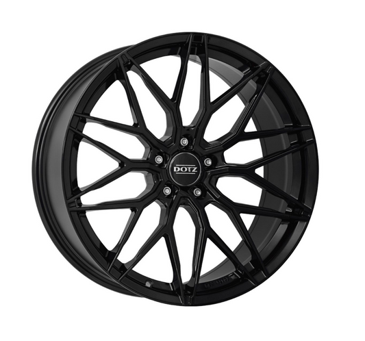 DOTZ SUZUKA BLACK 20X8.5 ET40 5X112 BLACK